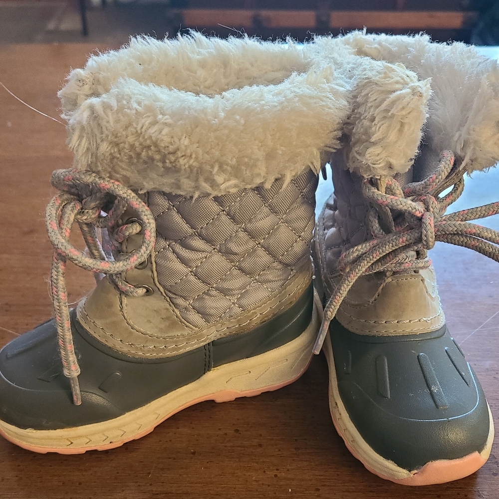Toddler Grey Winter boots